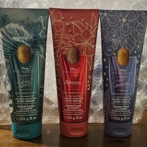 BBW Disney Princess Body Cream Trio